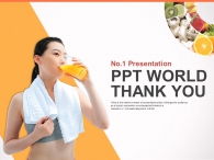 곡선 알록달록 PPT 템플릿 웰빙 다이어트(자동완성형포함)_슬라이드36