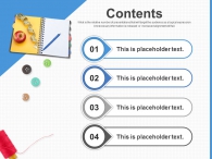 심플 라인 PPT 템플릿 알록달록 단추(자동완성형포함)_슬라이드2