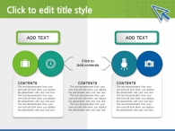 플랫디자인 입체 PPT 템플릿 심플한 그린 아이콘(자동완성형포함)_슬라이드8