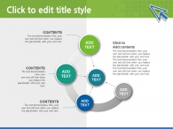 플랫디자인 입체 PPT 템플릿 심플한 그린 아이콘(자동완성형포함)_슬라이드11