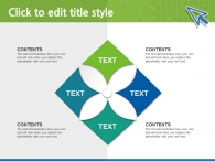 플랫디자인 입체 PPT 템플릿 심플한 그린 아이콘(자동완성형포함)_슬라이드13