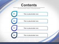 구 원근감 PPT 템플릿 심플한 도형과 라인_슬라이드1