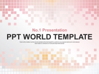 타일 역동적인 PPT 템플릿 은은한 핑크빛 패턴(자동완성형포함)_슬라이드1