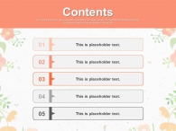식물 나팔꽃 PPT 템플릿 물감으로 그린 꽃(자동완성형포함)_슬라이드2