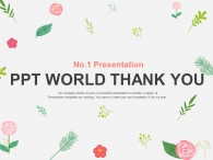한지 비즈니스 PPT 템플릿 일러스트 꽃잎(자동완성형포함)_슬라이드36
