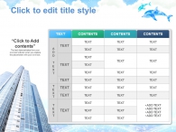 구름 하늘 PPT 템플릿 파스텔빛 돌고래와 파도(자동완성형포함)_슬라이드12