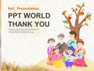 한지 종이 PPT 템플릿 함께보내는 즐거운 명절(자동완성형 포함)_슬라이드36