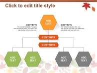 종이 심플한 PPT 템플릿 가을 단풍 액자(자동완성형포함)_슬라이드6