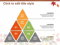 종이 심플한 PPT 템플릿 가을 단풍 액자(자동완성형포함)_슬라이드26