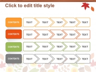 종이 심플한 PPT 템플릿 가을 단풍 액자(자동완성형포함)_슬라이드28