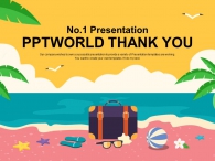 야자수 하와이 PPT 템플릿 여름엔 휴가지(자동완성형포함)_슬라이드36