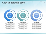 그래픽 디자인 PPT 템플릿 맑은 물방울 그래픽(자동완성형포함)_슬라이드12