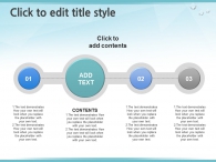 그래픽 디자인 PPT 템플릿 맑은 물방울 그래픽(자동완성형포함)_슬라이드15