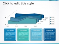 패턴 물결 PPT 템플릿 블루 물결그래픽(자동완성형포함)_슬라이드35