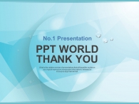 그래픽 디자인 PPT 템플릿 맑은 물방울 그래픽_슬라이드4