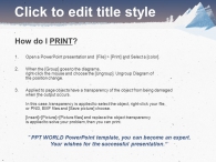 종이 한지 PPT 템플릿 즐거운스키_슬라이드3
