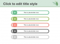 자연 환경 PPT 템플릿 시원한 나뭇잎(자동완성형포함)_슬라이드5