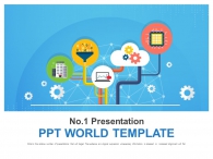 반도체 기술 PPT 템플릿 데이터 그래픽(자동완성형포함)_슬라이드1