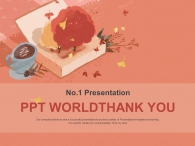 커피 쉼표 PPT 템플릿 한적한 가을 풍경(자동완성형포함)_슬라이드36