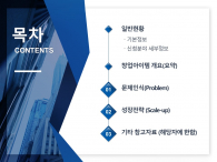 글로벌 창업 사업 계획서 파워포인트 PPT 템플릿 디자인_슬라이드2