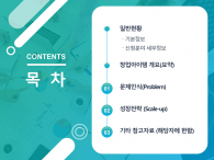 창의적인 창업 아이템 사업 계획서 파워포인트 PPT 템플릿 디자인_슬라이드2