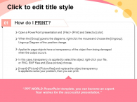 컬러풀한 도형 그래픽(자동완성형포함) 파워포인트 PPT 템플릿 디자인_슬라이드4