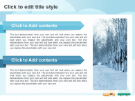 겨울 일러스트 풍경 파워포인트 PPT 템플릿 디자인_슬라이드6