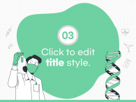 바이오 생명과학 병원 의료 파워포인트 PPT 템플릿 디자인_슬라이드3