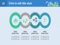 블루 지구환경 3D 파워포인트 PPT 템플릿 디자인_슬라이드5